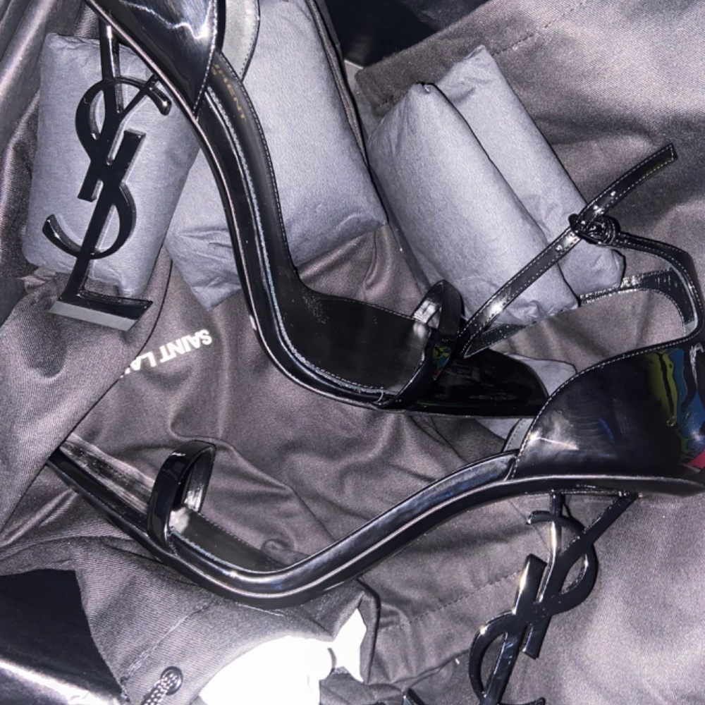 Saint Laurent opyum heels(BRAND NEW, NEVER WORN)